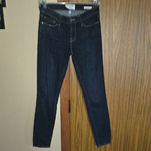 Frame Denim Women's Deep Blue Skinny Jeans